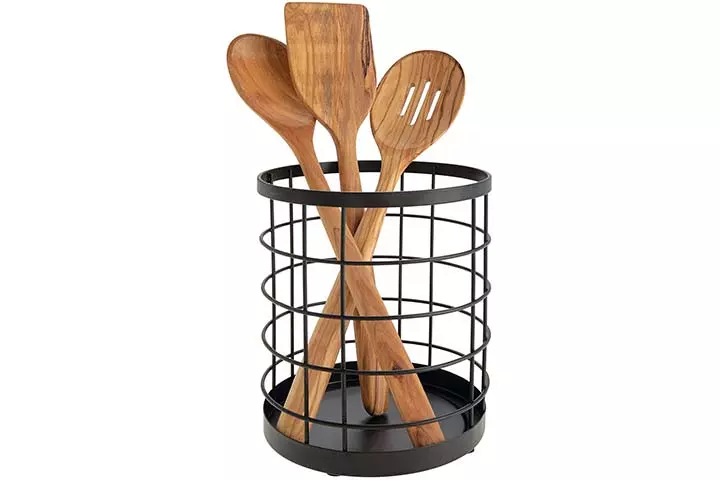 iDesign Austin Wire Countertop Utensil Holder