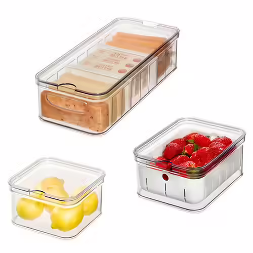 iDesign The Spruce Refrigerator Organizer Bin