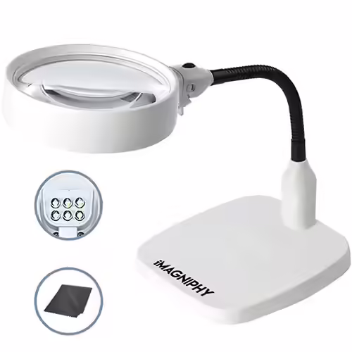 iMagniphy 8X Desktop Magnifying Glass