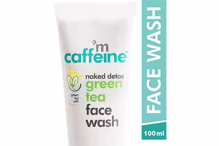 mCaffeine Naked Detox Green Tea Face Wash
