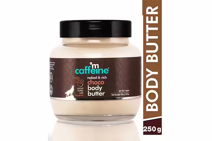 mCaffeine Choco Body Butter for 72Hrs Intense Moisturization