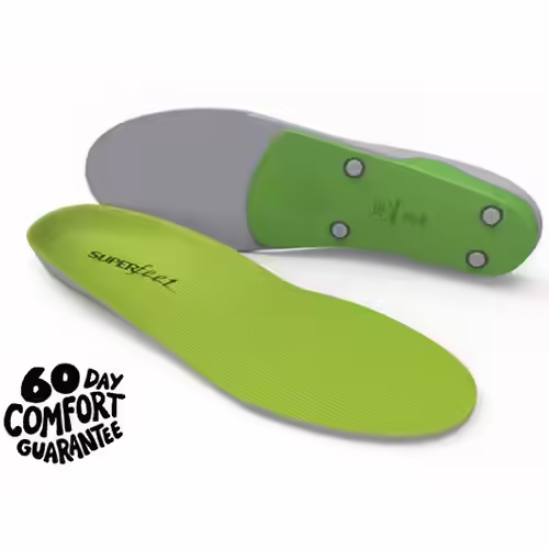Superfeet Green High Arch Orthotic Support Shoe Insoles