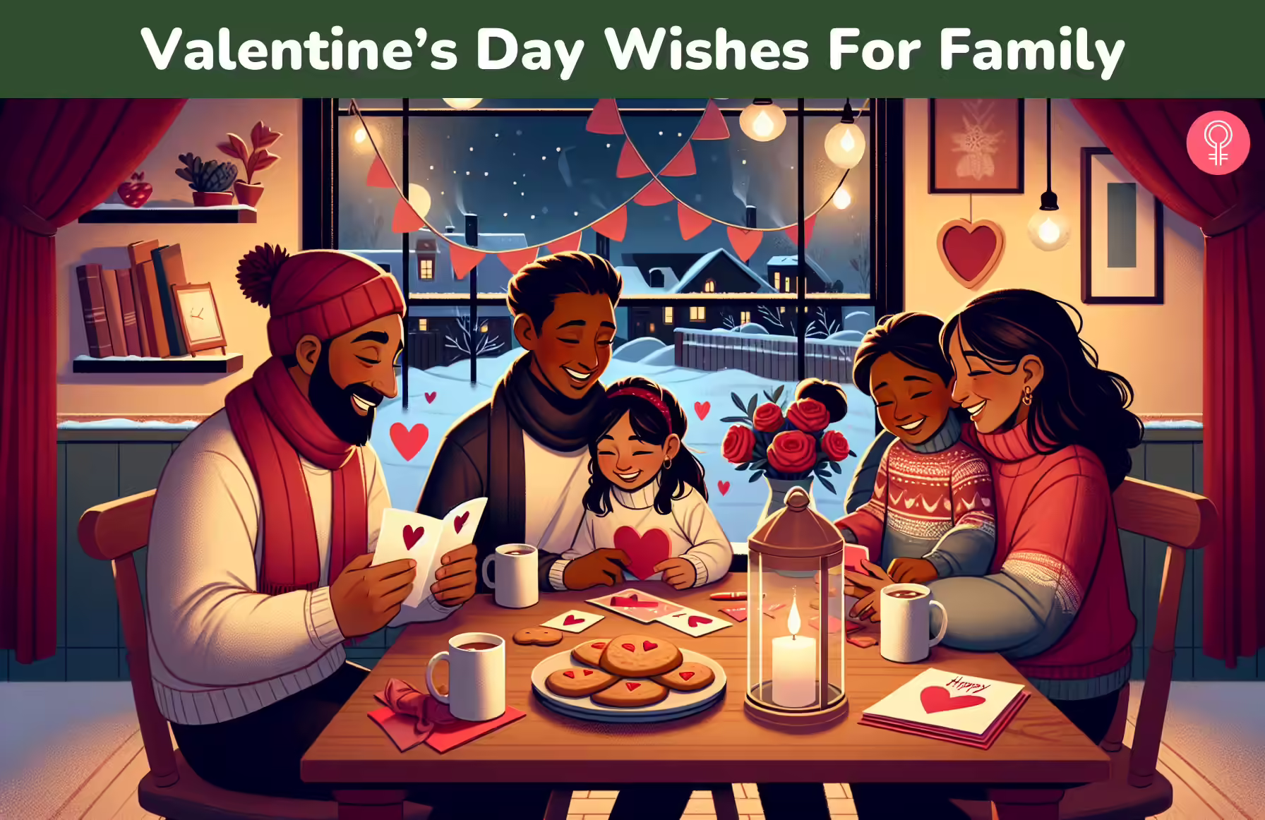 Valentine&rsquos Day Wishes For Family valentine wishes for family_illustration