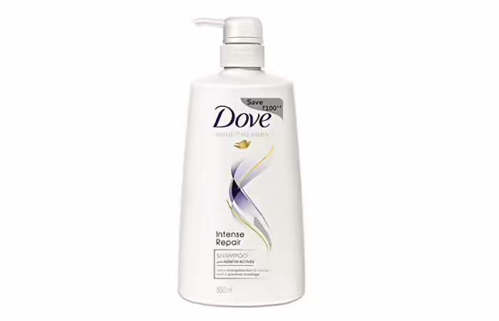 3. Dove Intense Repair Shampoo