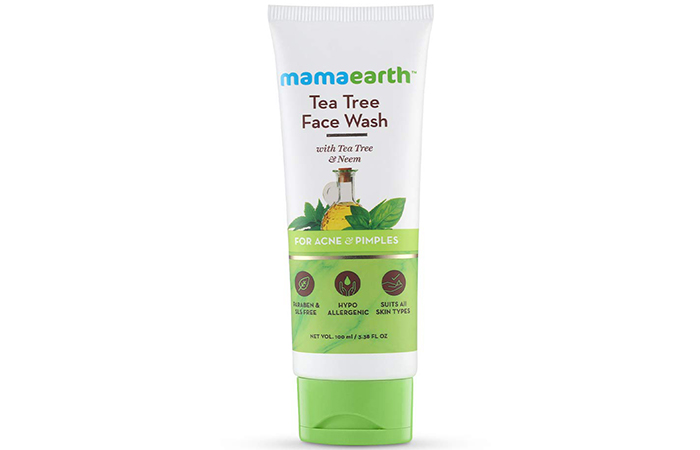 Mamaearth Tea Tree Face Wash With Tea Tree And Neem