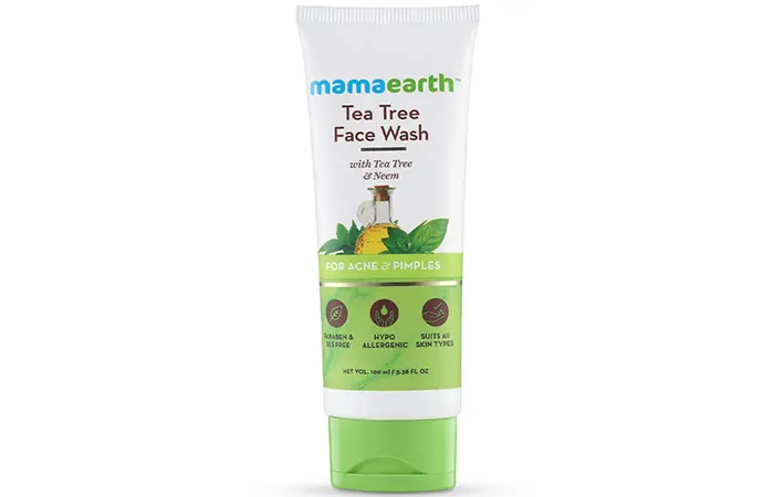 Mamaearth Tea Tree Face Wash With Tea Tree And Neem