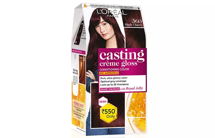 L’Oreal Paris Casting Creme Gloss Hair Color - 360 Black Cherry