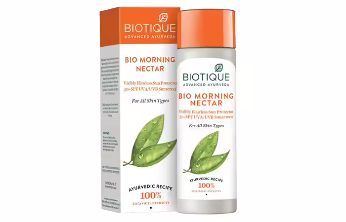 Biotique Bio Morning Nectar Sunscreen