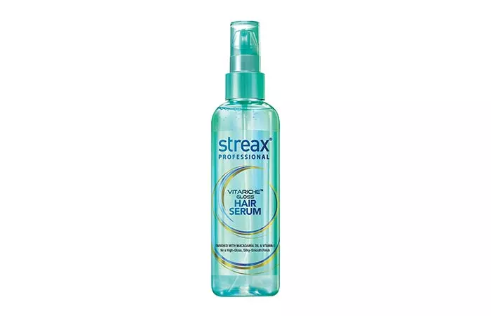 Best For Salon-Like Hair Streax Professional Vitariche Gloss Hair Serum