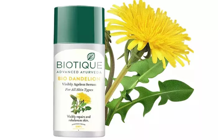 Biotique Bio Dandelion Visibly Ageless Serum