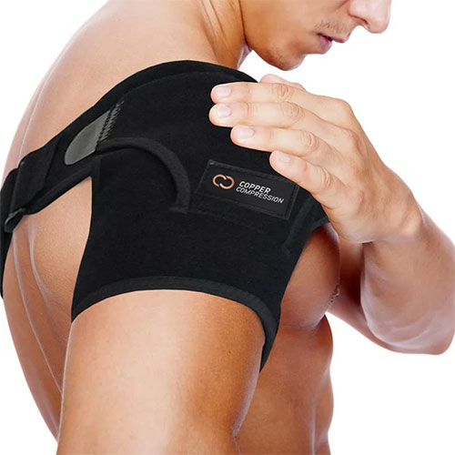 Copper Compression Shoulder Brace