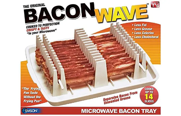 Emson Bacon Wave Microwave Bacon Cooker