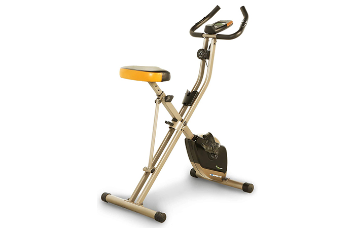 Exerpeutic Gold Heavy Duty Foldable Exercise Bike