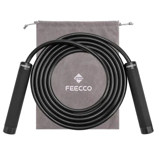 FEECCO Weighted Jump Rope