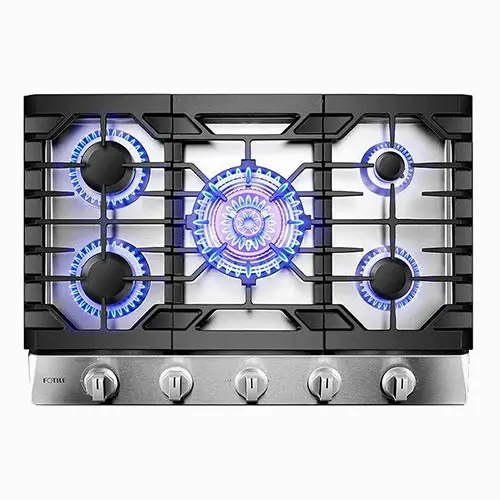 FOTILE GLS30501 Tri-Ring Five-Burner Gas Cooktop