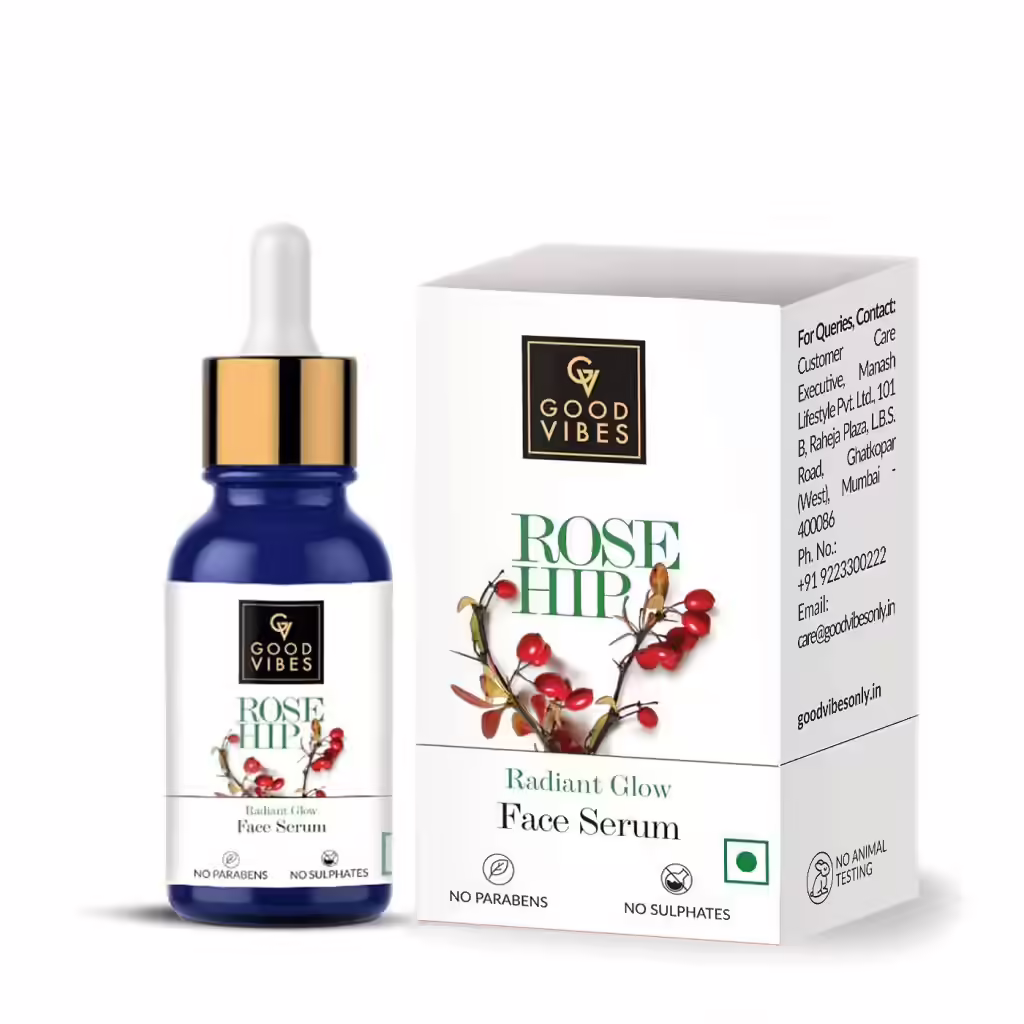 Good Vibes Rose Hip Radiant Glow Face Serums