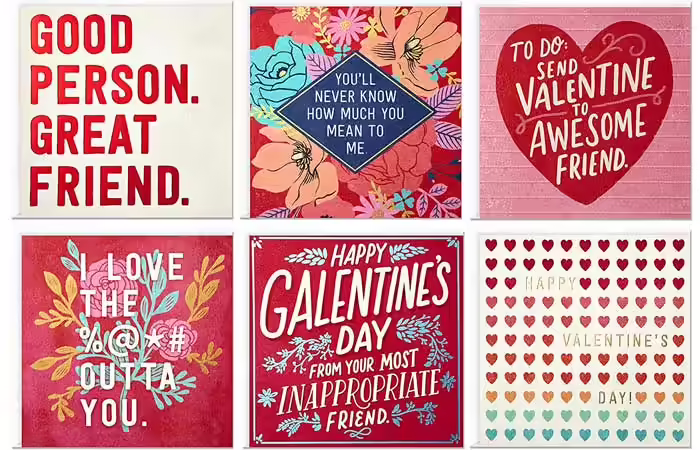 Valentines Day Cards Hallmark Studio Ink Valentines Day Cards Assortment for Friends