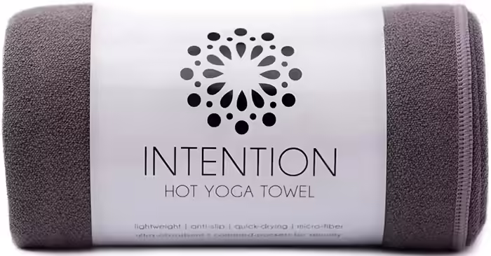 Intention Hot Yoga Towel Sticky Grip Yoga Towel