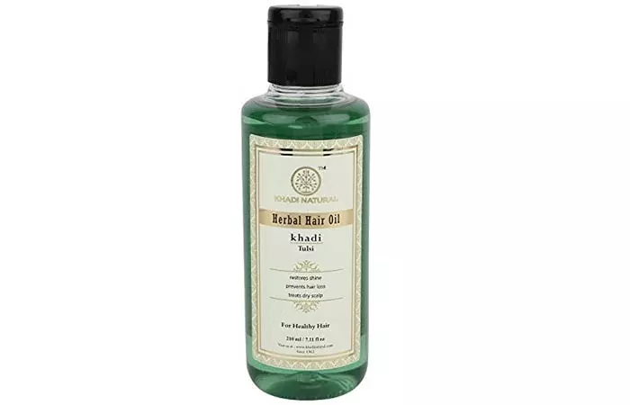 Khadi Natural Tulsi Herbal Hair Oil - Hair Growth Oils