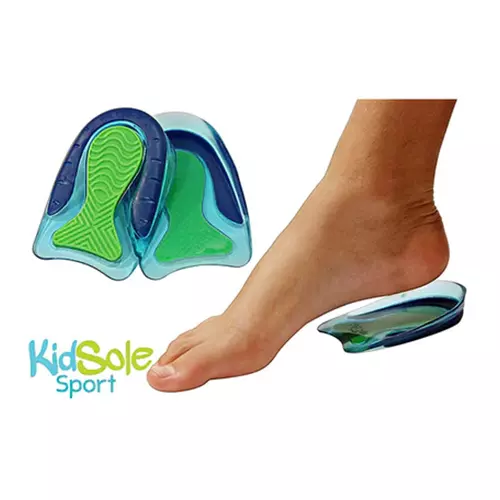 KidSole Sport Traction Shock Absorbing Lightweight Gel Heel Cups