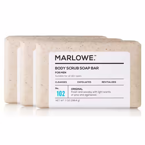 MARLOWE. Body Scrub Soap Bar