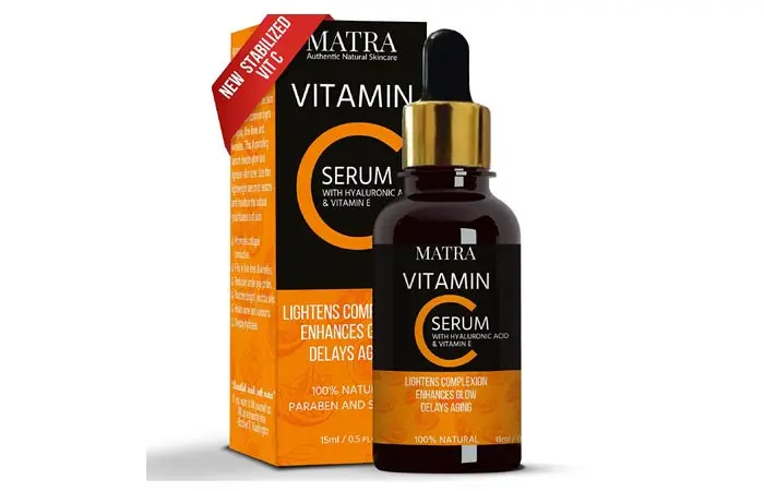 Matra Vitamin C Serum With Hyaluronic Acid Vitamin E