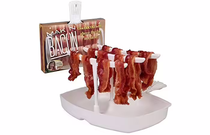 Makin Bacon Microwave Bacon Cooker