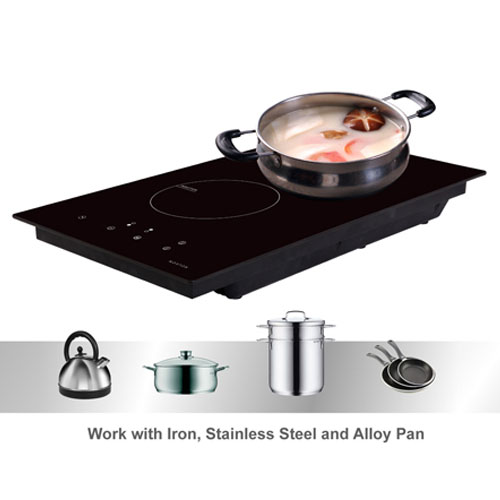 NOXTON 12” 2 Burner Electric Cooktop