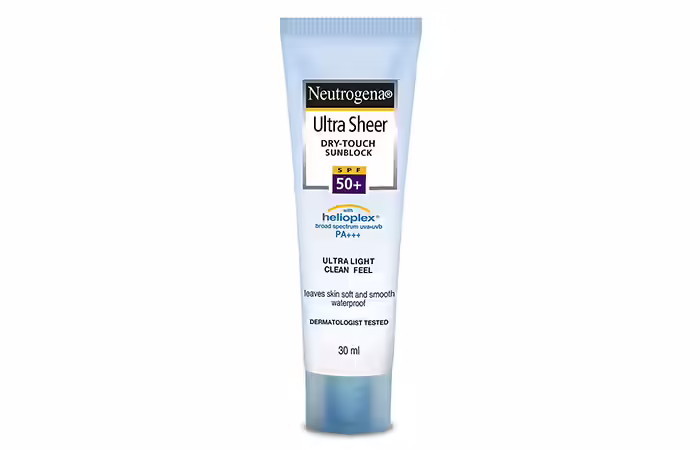 Neutrogena Ultra Sheer Dry-Touch Sunblock SPF