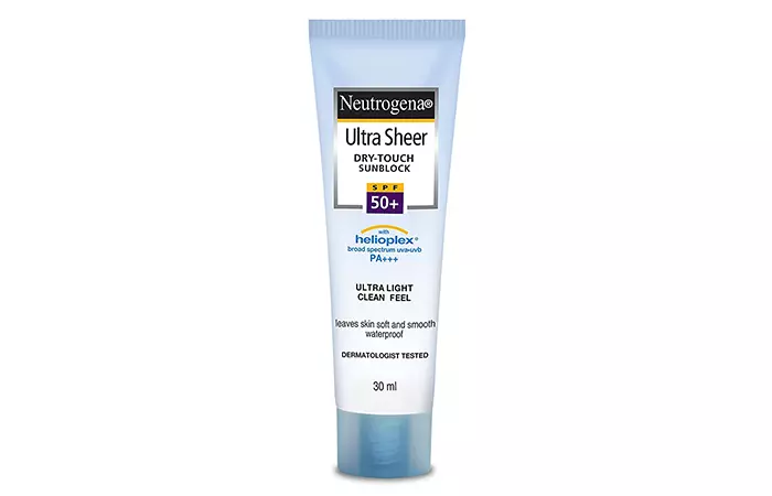 Neutrogena Ultra Sheer Dry-Touch Sunblock SPF