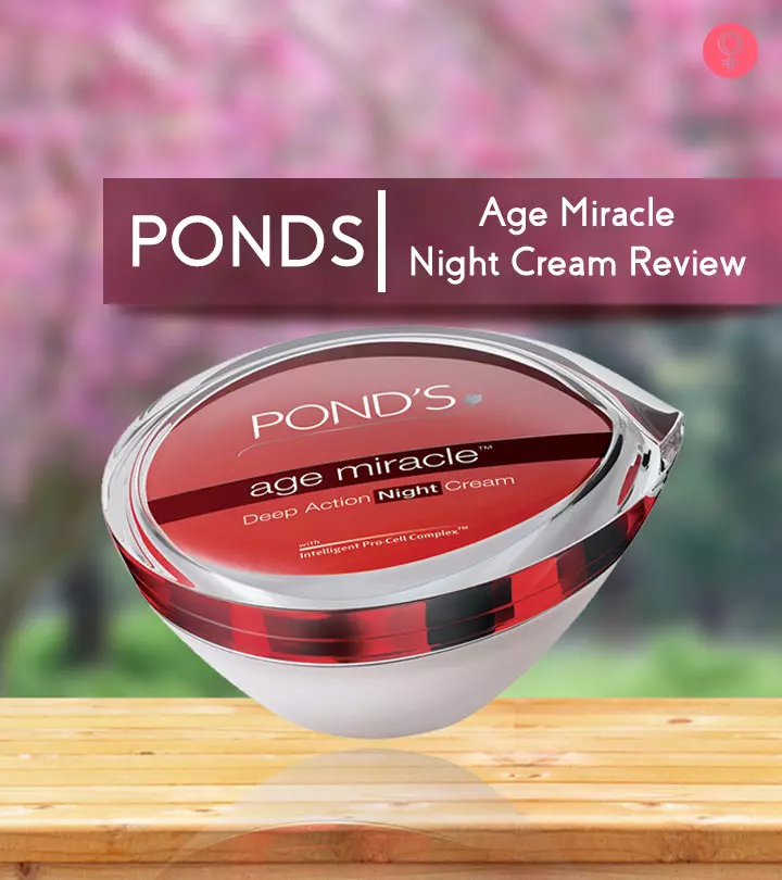 Ponds Age Miracle Night Cream Review_image