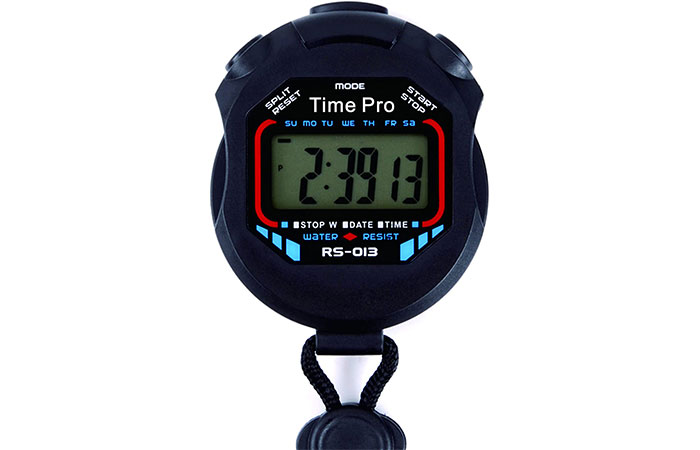 ProCoach RS-013 Water Resistant Sports Stopwatch