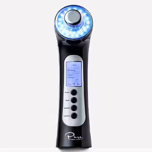 Pure Daily Care Luma Skin Therapy Wand Ion Therapy LED Light Machine