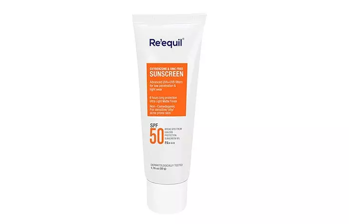 Re' equil Oxybenzone and OMC Free Sunscreen