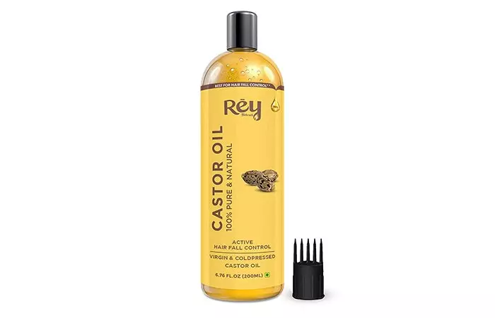 Rey Naturals Virgin And Cold-Pressed Castor Oil