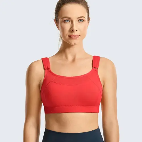 SYROKAN Front Adjustable Sports Bras