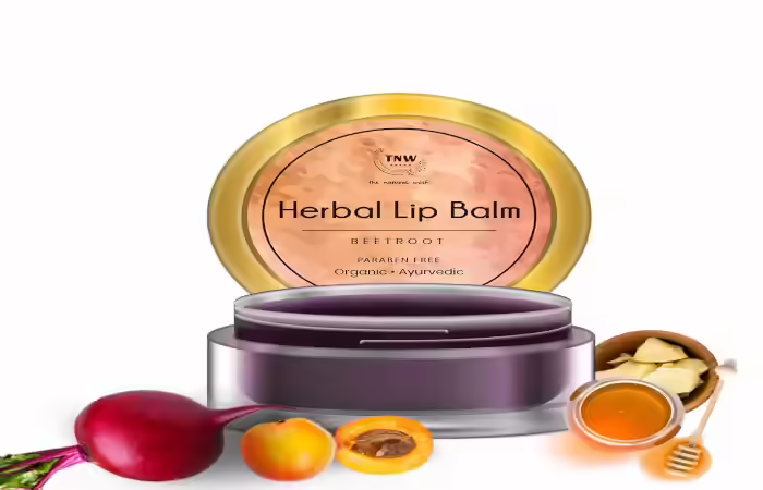 Best For Healing Cracked Lips TNW Herbal Beetroot Lip Balm