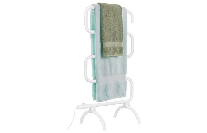 Tangkula Wall Mounted Design Towel Warmer Hanger