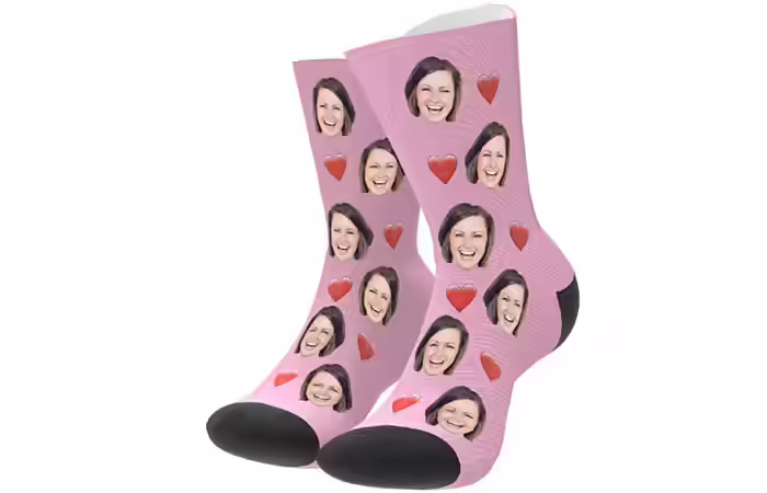 Socks With Faces Veelu Personalized Socks With Faces
