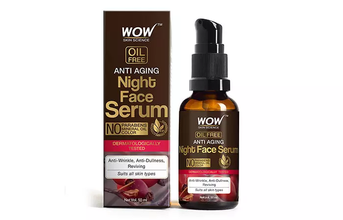 WOW Anti-Aging Night Face Serum