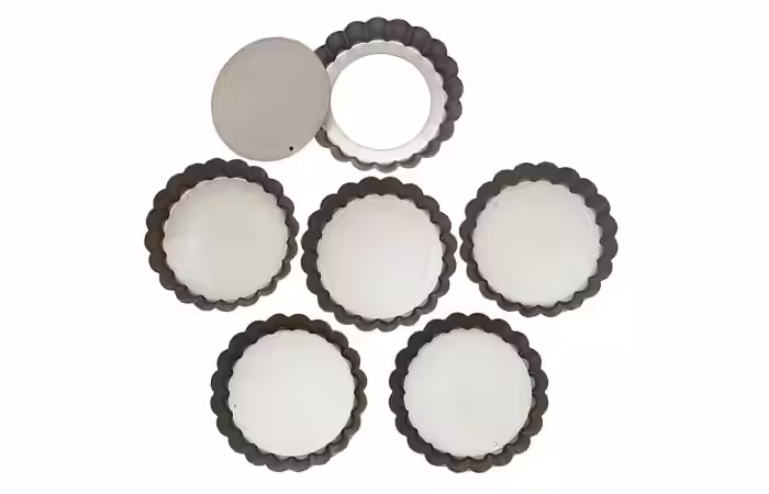 Webake 4-Inch Mini Tart Pan Set