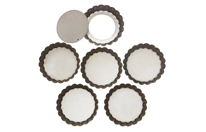 Webake 4-Inch Mini Tart Pan Set