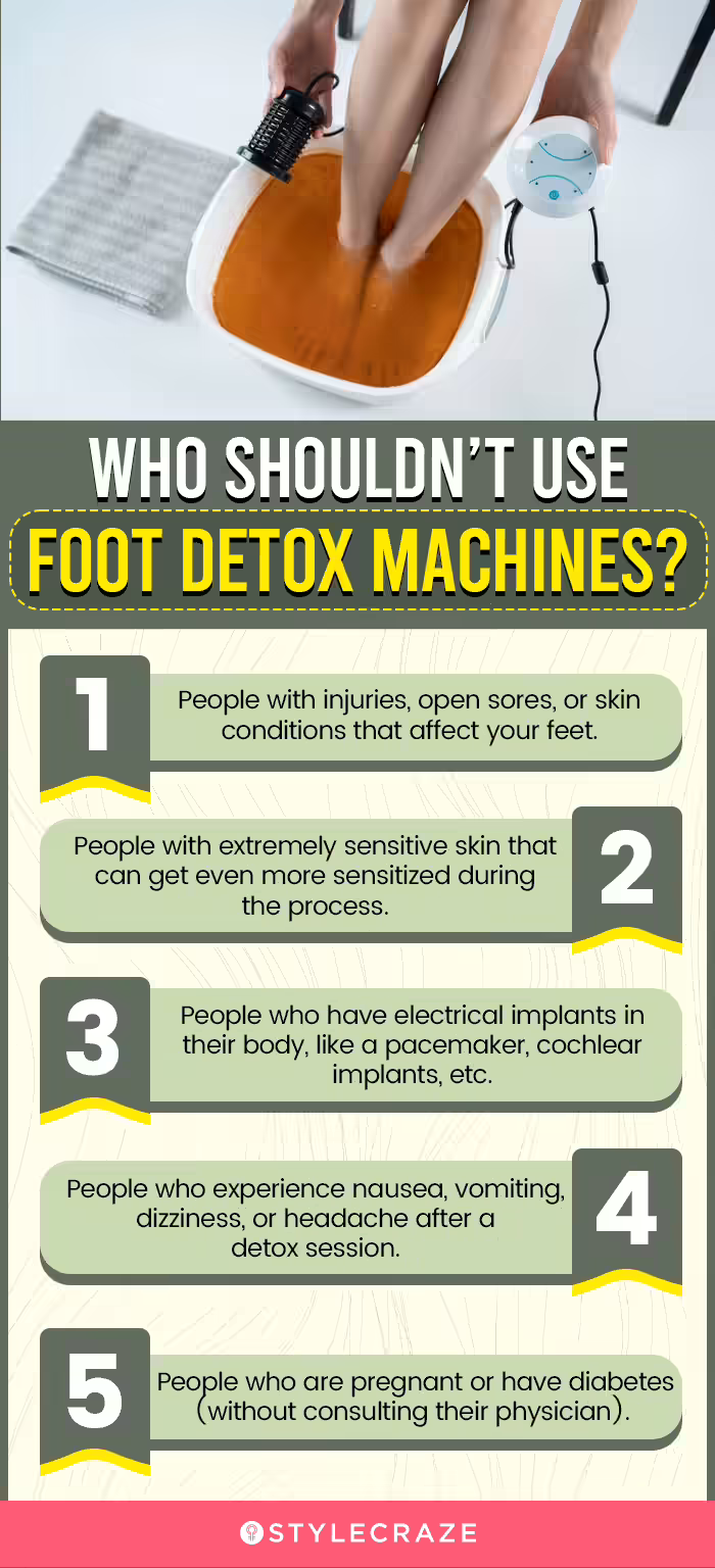 Who Shouldn’t Use Foot Detox Machines? (infographic)