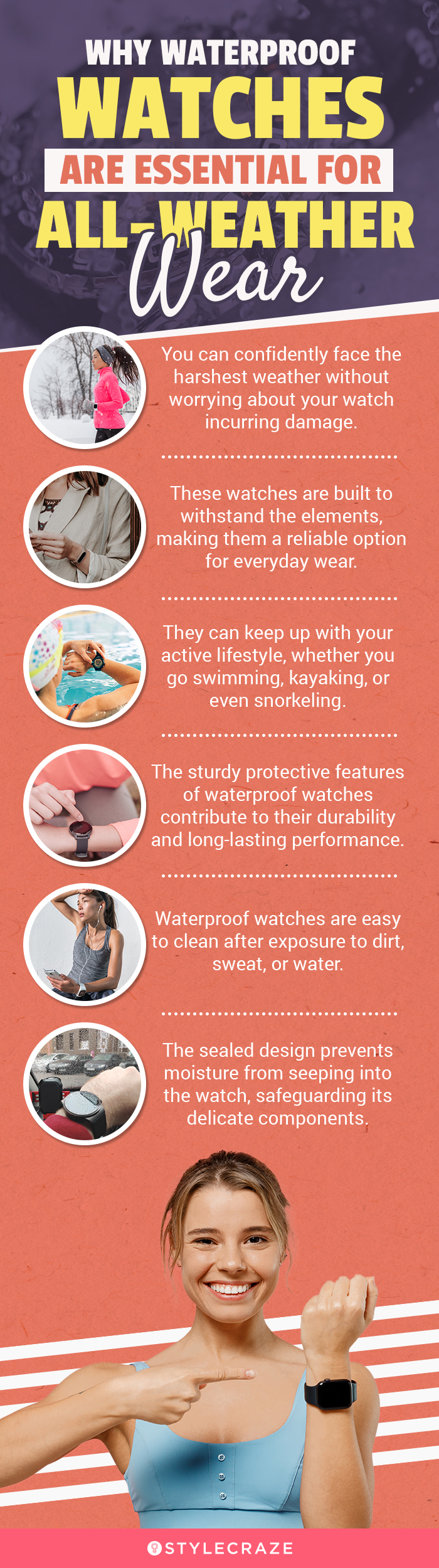 Why Waterproof Watches Are Essential For All-Weather Wear (infographic)