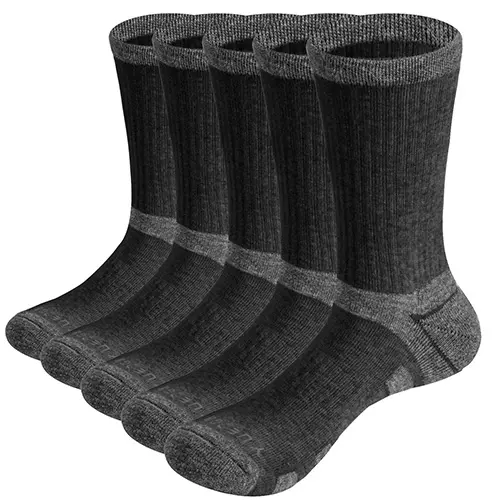 YUEDGE Women's Walking Hiking Socks