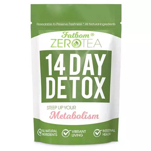 Zero Tea 14 Day Detox Tea, Teatox Herbal Tea for Cleanse