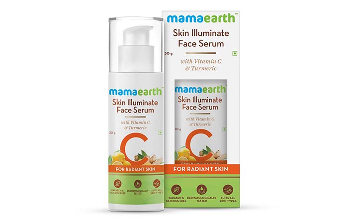 Best Serum For Pigmentation Mamaearth Skin Illuminate Face Serum With Vitamin C & Turmeric