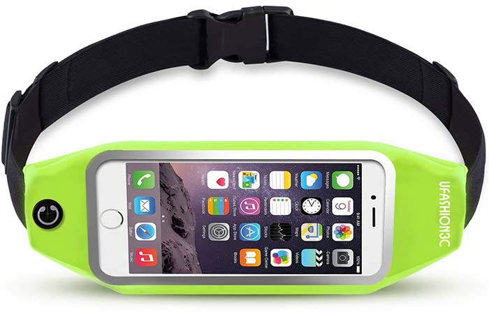 uFashion3C Running Belt – Best Touchscreen Friendly Waist Pack