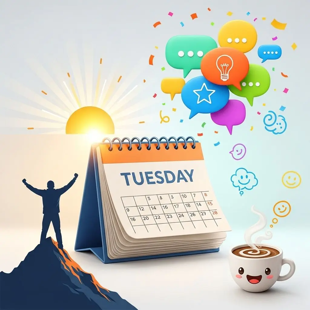 Revive midweek energy with a curated dose of encouragement and a spark of joy.