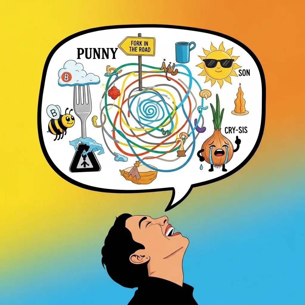 Clever word twists that bring unexpected smiles and playful relief to any conversation.